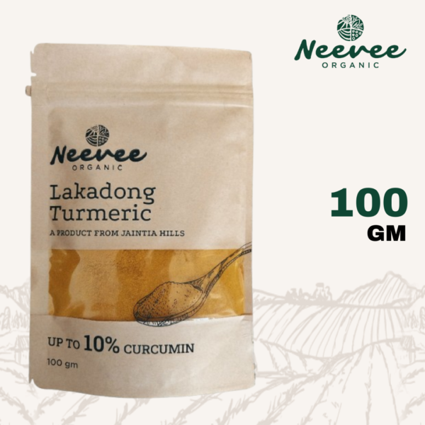 100g Pure Turmeric Powder – Organic & Natural