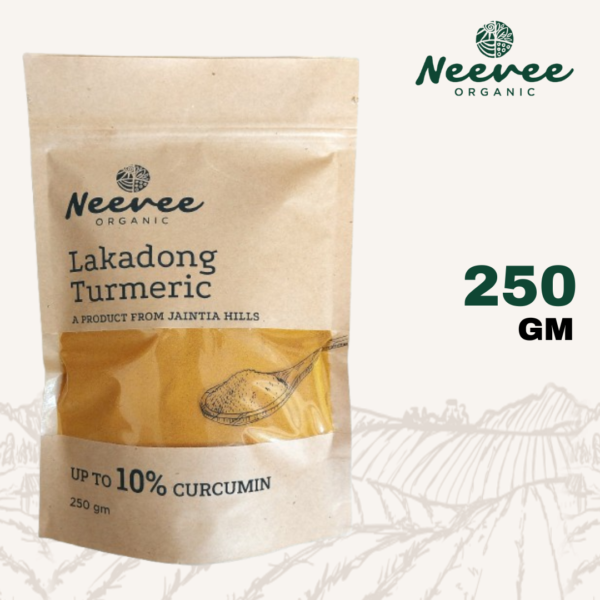 250g Pure Turmeric Powder – Organic, Natural & High Curcumin